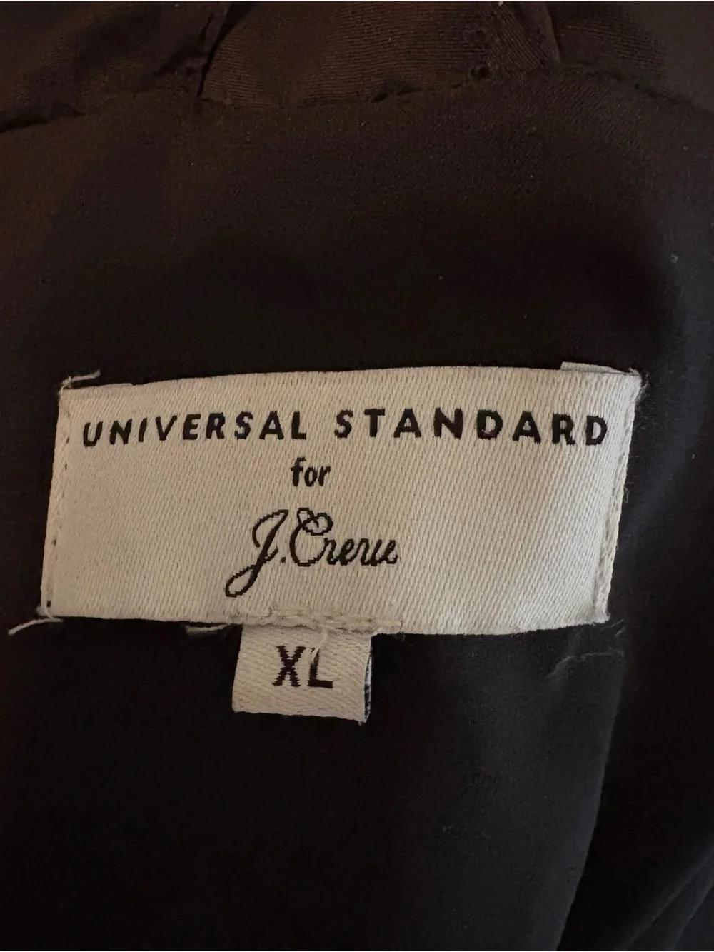 Universal Standard for J. Crew Chevron Puffer Coat
